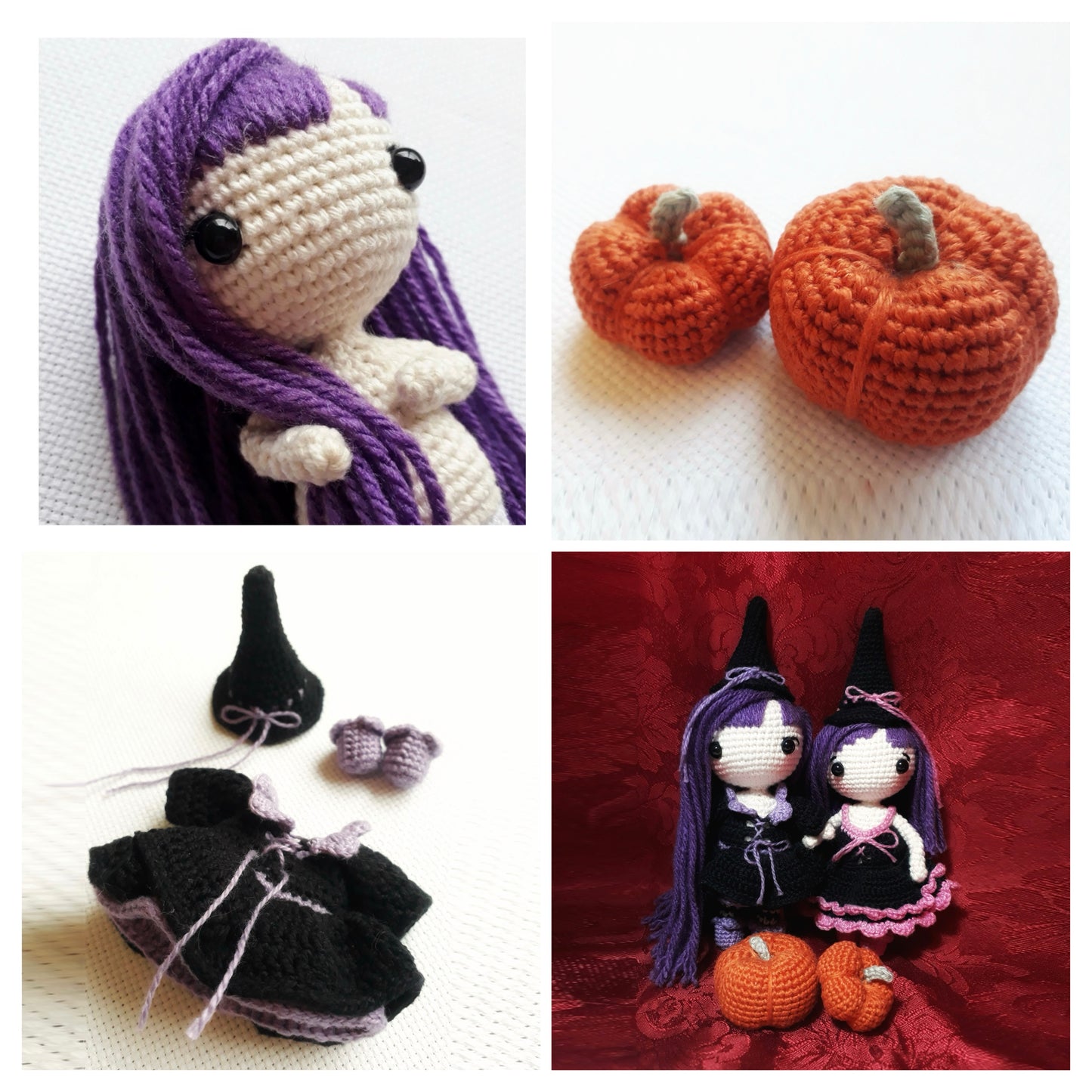 The Witch Sisters DIGITAL CROCHET PATTERN