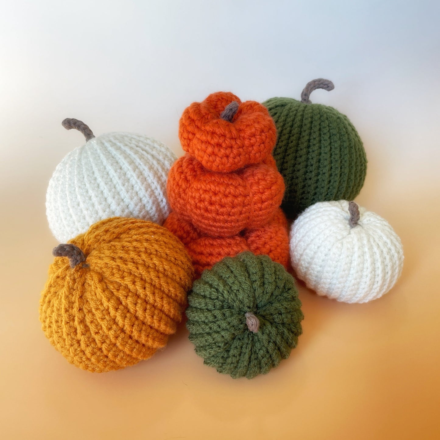 My First Crochet Pumpkins DIGITAL CROCHET PATTERN