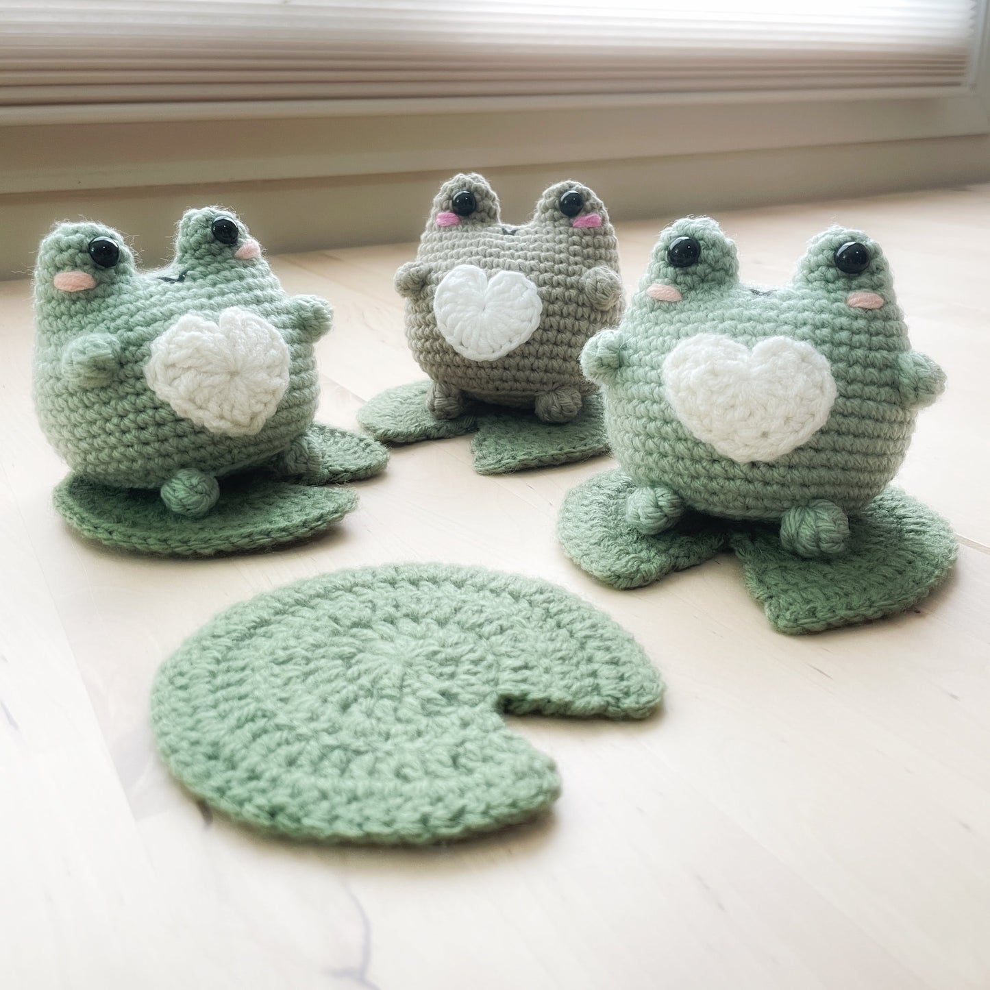 Lily Pad Coaster DIGITAL CROCHET PATTERN