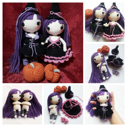 The Witch Sisters DIGITAL CROCHET PATTERN