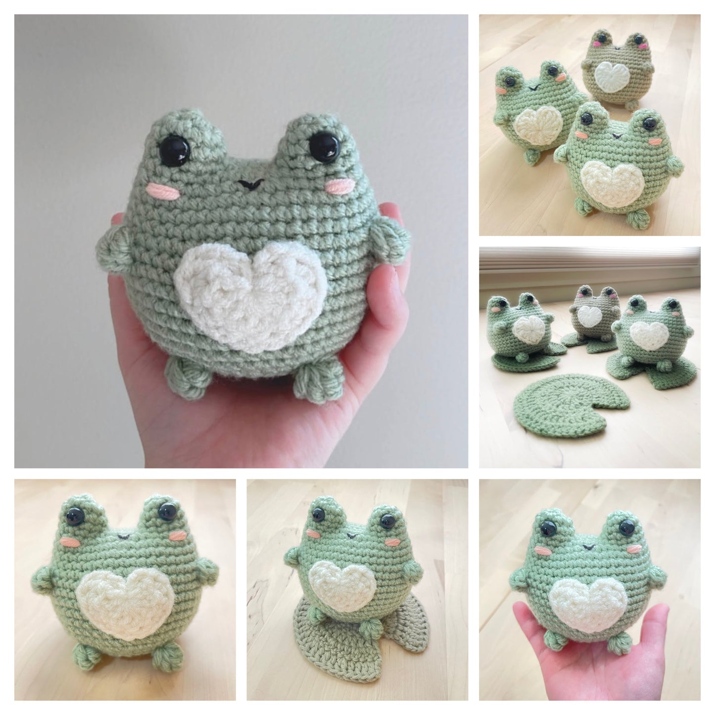 Froggo the Frog DIGITAL CROCHET PATTERN