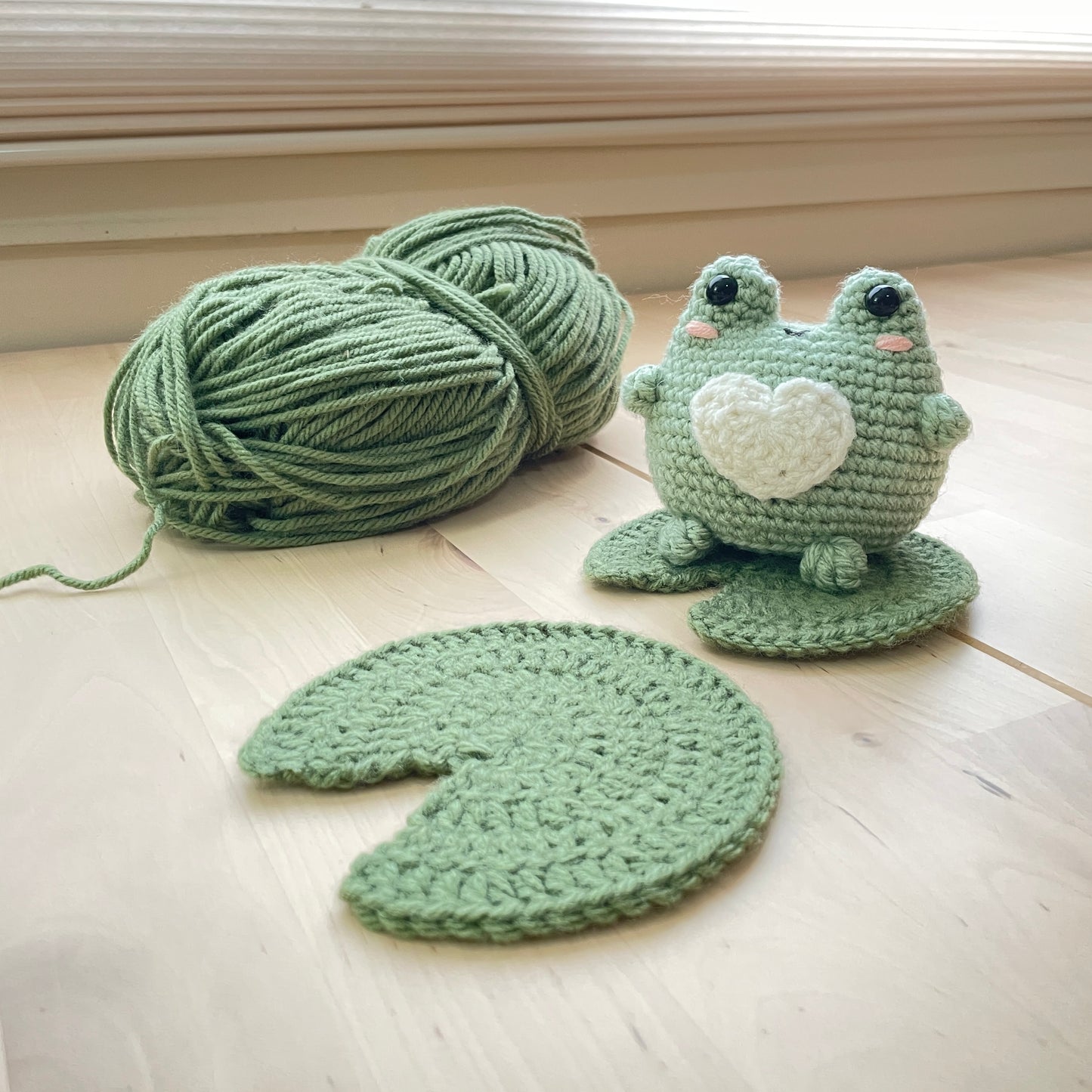 Lily Pad Coaster DIGITAL CROCHET PATTERN