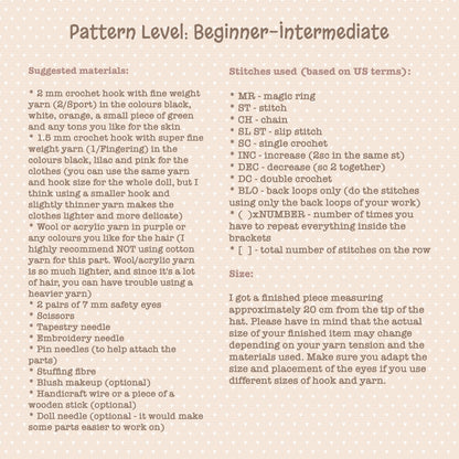 The Witch Sisters DIGITAL CROCHET PATTERN